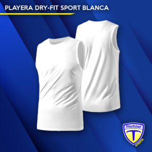 PLAYERA SPORT BLANCA