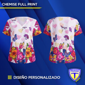 CHEMISE FULL PRINT
